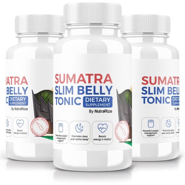 Sumatra Slim Belly Tonic suplemento pérdida de peso pack 3