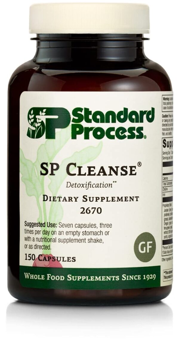 Standard Process SP Cleanse suplemento limpieza hígado y riñón