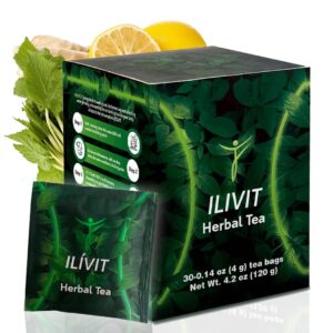 Té orgánico Ilivit para limpieza de colon 30 bolsas