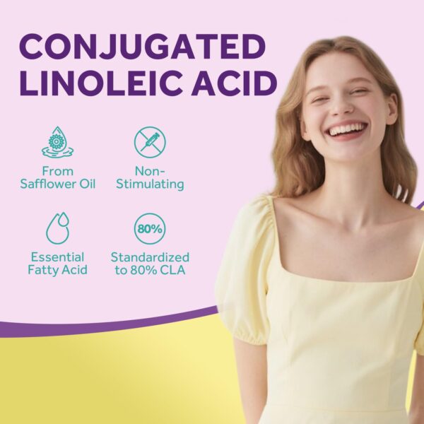 Capsulas blandas Doctor's Recipes CLA para apoyo metabolico