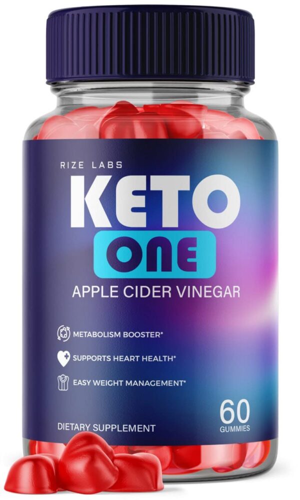 Gomitas Keto One ACV para quemar grasa abdominal y aumentar energía