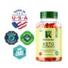Gomitas Ketovex Keto ACV fórmula avanzada vista lateral