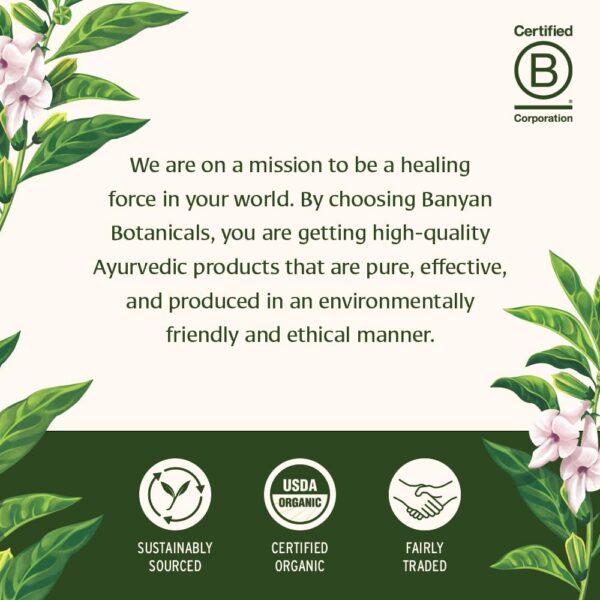 Ingredientes ayurvédicos Banyan Botanicals Trim Support