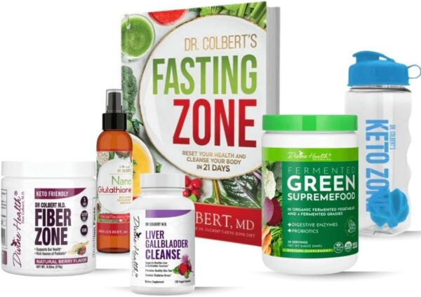 Paquete inicial detox Divine Health con suplementos naturales