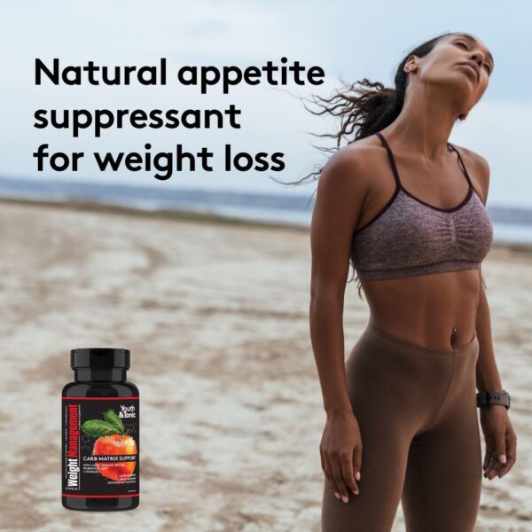 Cápsulas vegetarianas Youth & Tonic supresor natural de apetito