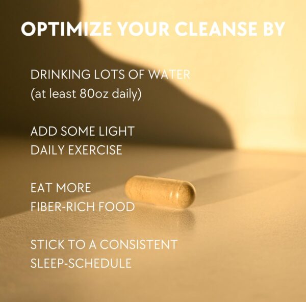 GO-SO-CLEAN cápsulas para estreñimiento alivio y limpieza