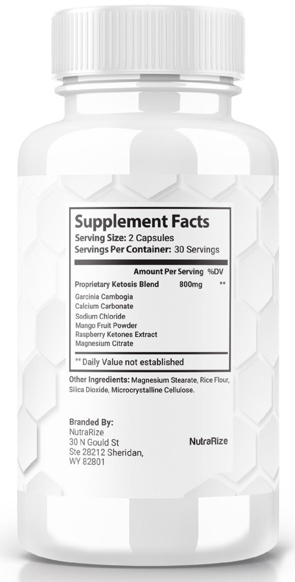 Keto Charge cápsulas naturales máxima fuerza para metabolismo