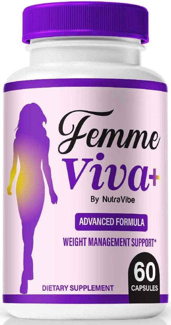 Cápsulas NutraVibe Femme Viva+ envase frontal