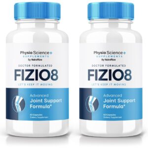 Cápsulas Fizio8 soporte articular paquete de 2x60 unidades
