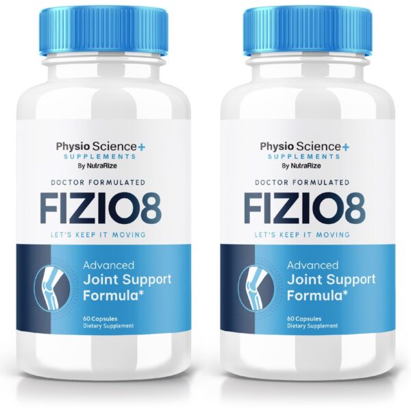 Version 1.0.0 Cápsulas Fizio8 soporte articular paquete de 2x60 unidades