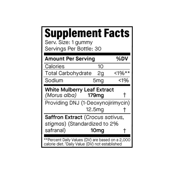 Sabor naranja gomitas bloqueadoras de carbohidratos Ananda Wellness