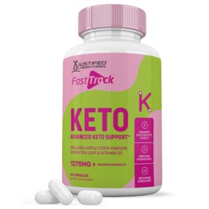 Fast Track Keto ACV cápsulas apoyo cetosis 60 unidades