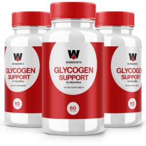 Wonderfix cápsulas soporte glucógeno paquete de 180