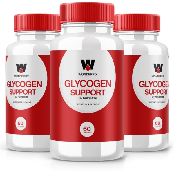 Wonderfix cápsulas soporte glucógeno paquete de 180