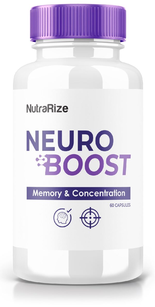 Version 1.0.0 Neuro Boost suplemento cerebral envase frontal 60 cápsulas