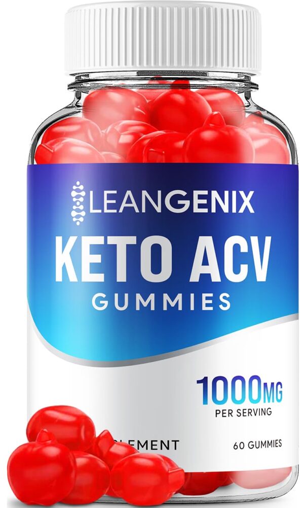 Gomitas LeanGenix Keto ACV para pérdida de peso saludable