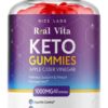 Envase gomitas Real Vita Keto ACV para control de peso