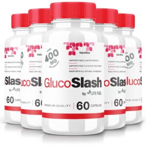 Paquete 5 GlucoSlash cápsulas naturales mantenimiento niveles sanos