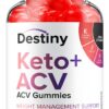 Frasco gomitas Destiny Keto ACV para control de peso 60 unidades