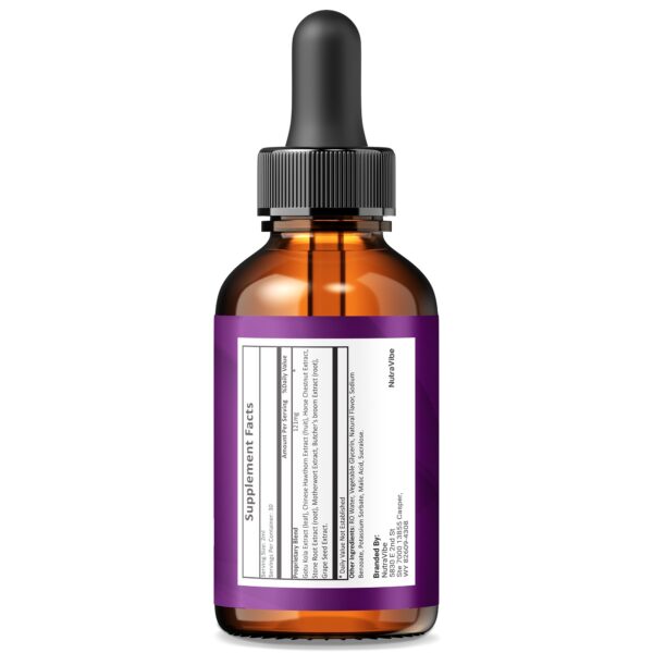 NutraVibe GutGo gotas fórmula premium para soporte intestinal