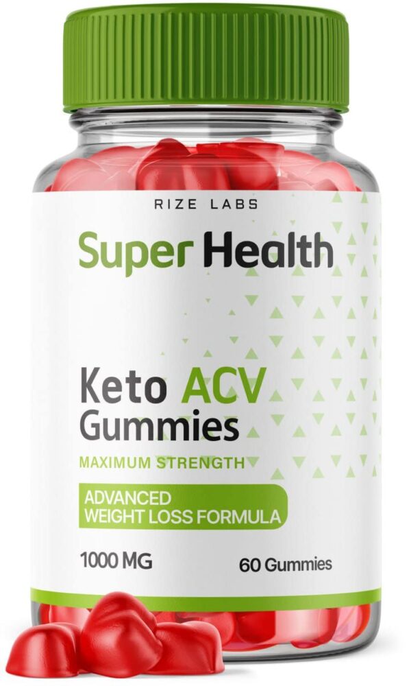 Gomitas Super Health Keto ACV para pérdida de grasa abdominal