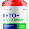 Gomitas Trim Keto Tonic con vinagre de manzana y B12 paquete