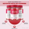 gomitas ketoviva keto acv embalaje paquete de tres unidades