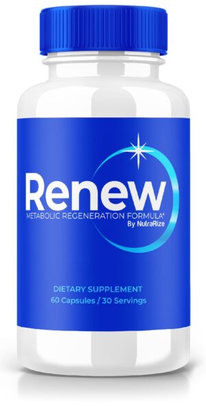 NutraRize Renew cápsulas para energía y regeneración
