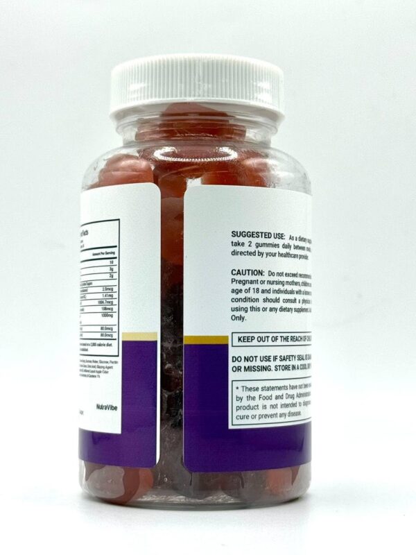 Gomitas Fit Craze con vitaminas B para dieta keto