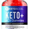 Gomitas keto accel acv 60 unidades envase frontal