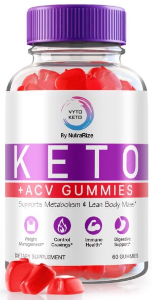Paquete gomitas Vyto Keto ACV pérdida peso máxima potencia