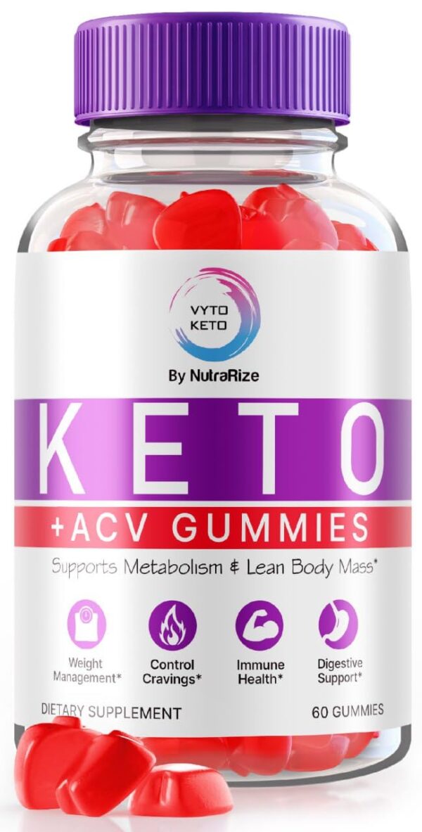 Paquete gomitas Vyto Keto ACV pérdida peso máxima potencia