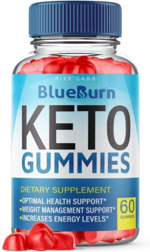 Gomitas BlueBurn Keto+ACV paquete 60 para pérdida de peso