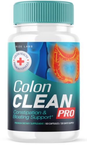 Colon Clean Pro cápsulas rize labs alivio hinchazón digestión