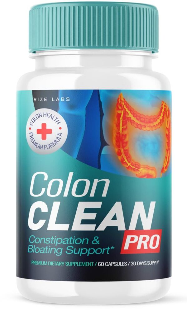 Colon Clean Pro cápsulas rize labs alivio hinchazón digestión