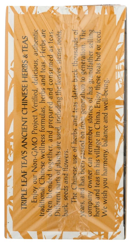 Caja del té detox Triple Leaf 2 paquetes