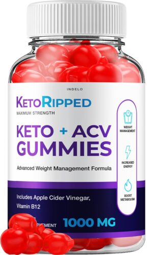Gomitas Keto Ripped ACV suplemento para control de peso