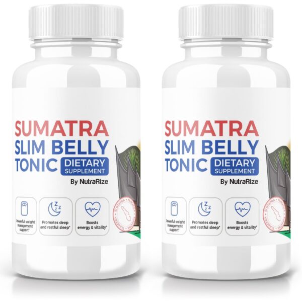 Sumatra Slim Belly Tonic cápsulas envase frontal pérdida peso