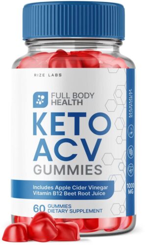 Full Body Health Keto ACV gomitas para pérdida de peso y energía