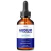 Frente de la botella de Audium Gota Premium