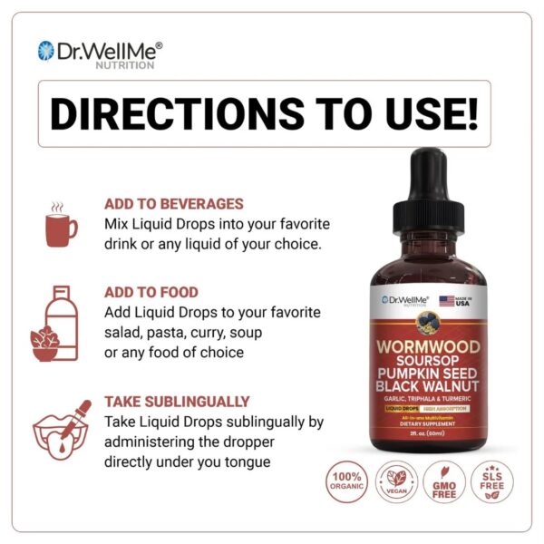 Suplemento Dr.WellMe con semillas de calabaza y nogal negro