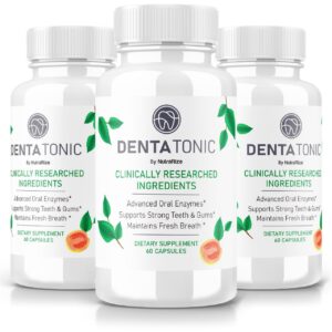 Paquete Denta Tonic NutraRize cápsulas apoyo dental