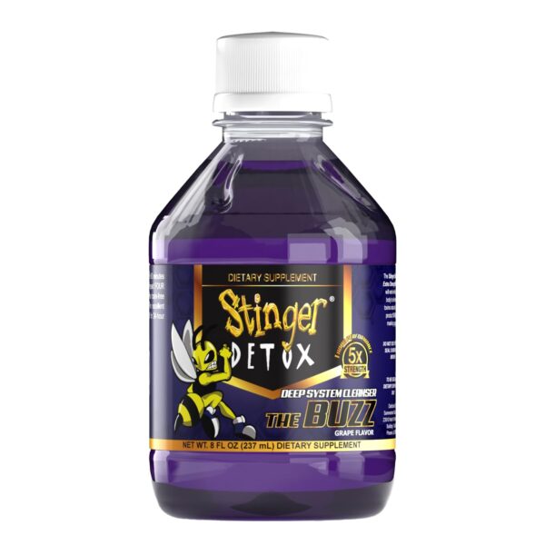 Botellas Stinger Detox Buzz detoxificación natural