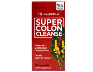 Health Plus Super Colon Cleanse caja 60 cápsulas