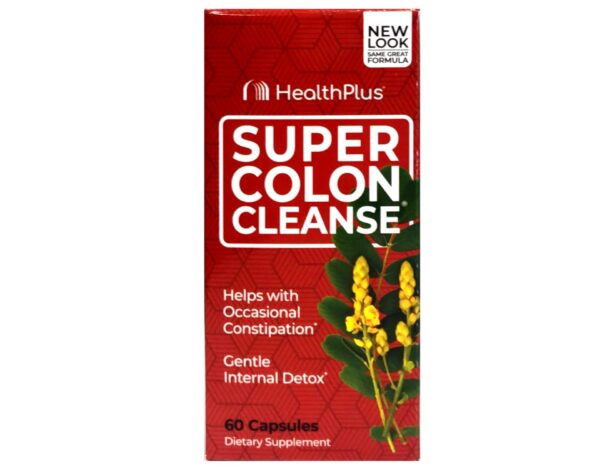 Health Plus Super Colon Cleanse caja 60 cápsulas
