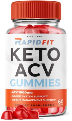 Gomitas RapidFit Keto ACV para pérdida avanzada de peso segura