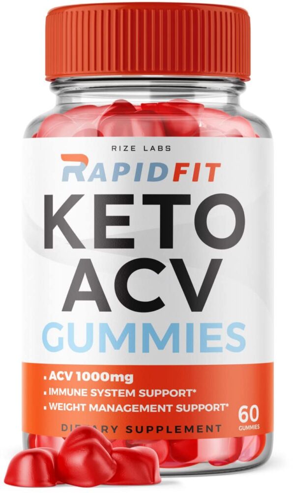 Gomitas RapidFit Keto ACV para pérdida avanzada de peso segura
