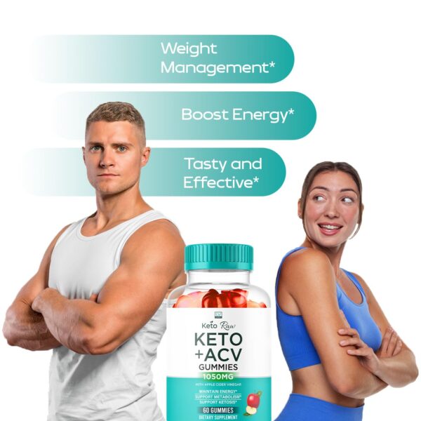 paquete 3 gomitas keto raw acv natural para salud