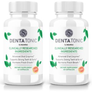 Denta Tonic cápsulas soporte dental y encías paquete doble 120