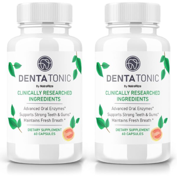Denta Tonic cápsulas soporte dental y encías paquete doble 120